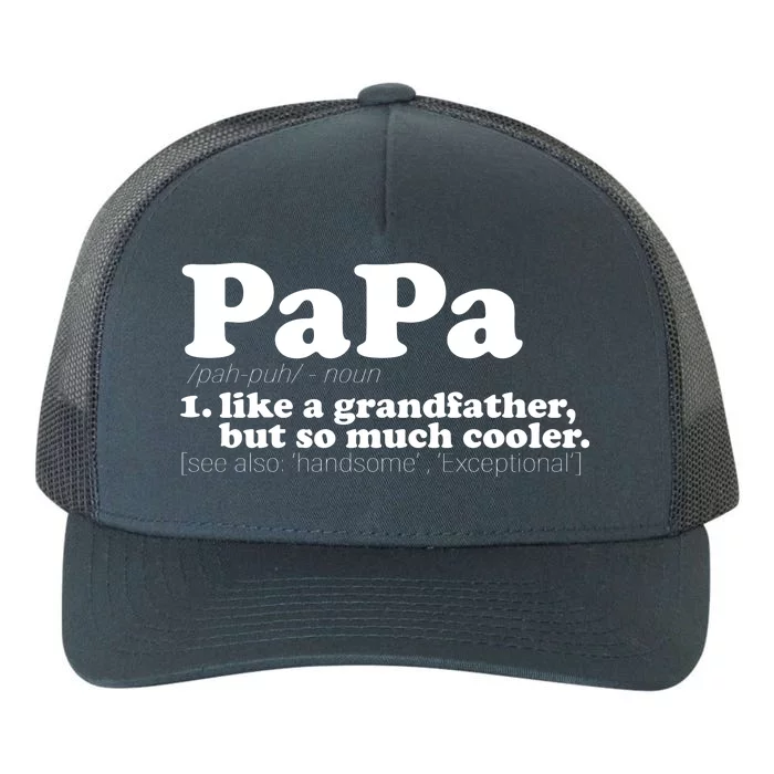 Papa Definition Yupoong Adult 5-Panel Trucker Hat