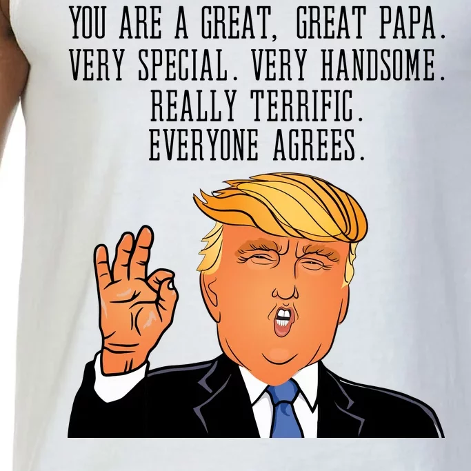 Papa Donald Trump Comfort Colors® Tank Top