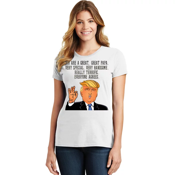 Papa Donald Trump Women's T-Shirt