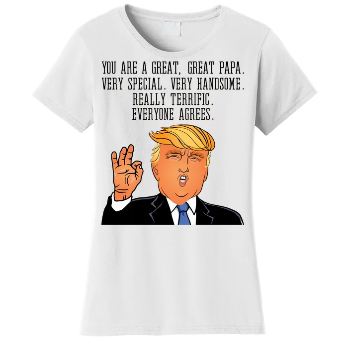 Papa Donald Trump Women's T-Shirt