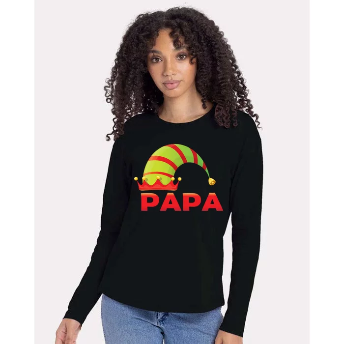 Papa Elf Womens Cotton Relaxed Long Sleeve T-Shirt