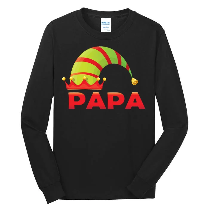 Papa Elf Tall Long Sleeve T-Shirt