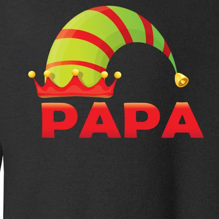 Papa Elf Toddler Sweatshirt