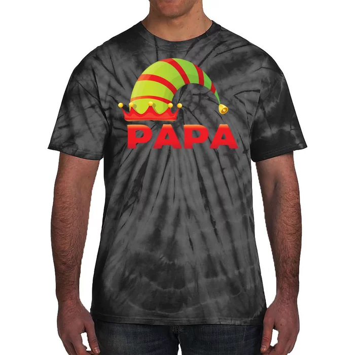 Papa Elf Tie-Dye T-Shirt