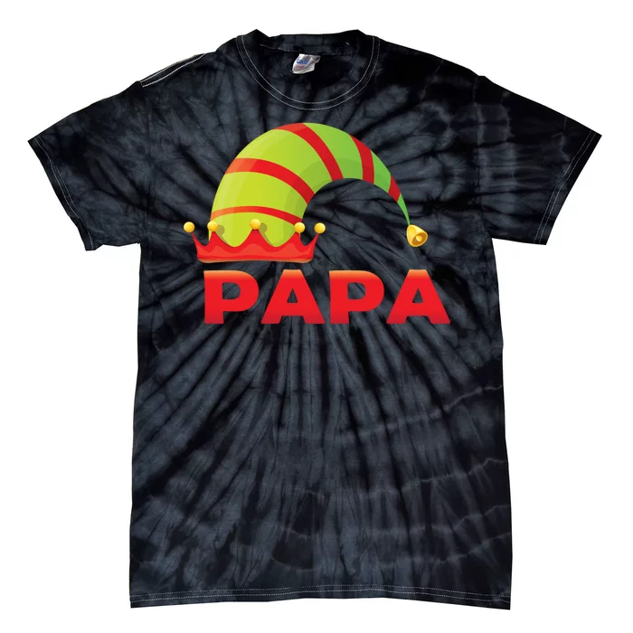 Papa Elf Tie-Dye T-Shirt