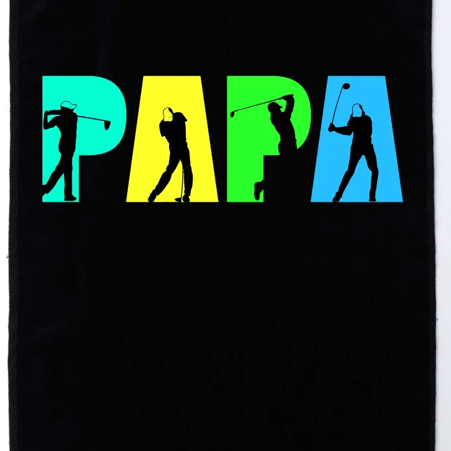 Papa Golfing Platinum Collection Golf Towel