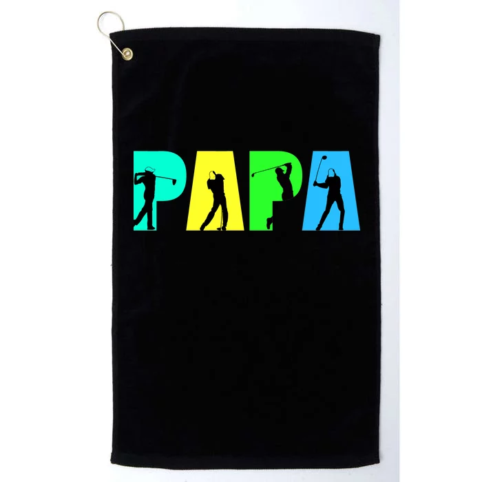 Papa Golfing Platinum Collection Golf Towel