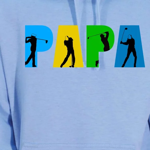 Papa Golfing Unisex Surf Hoodie