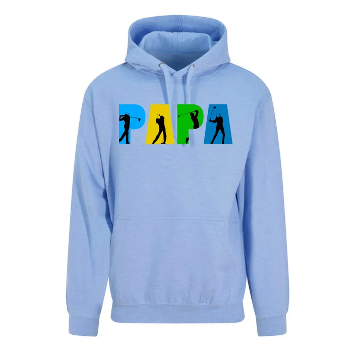 Papa Golfing Unisex Surf Hoodie