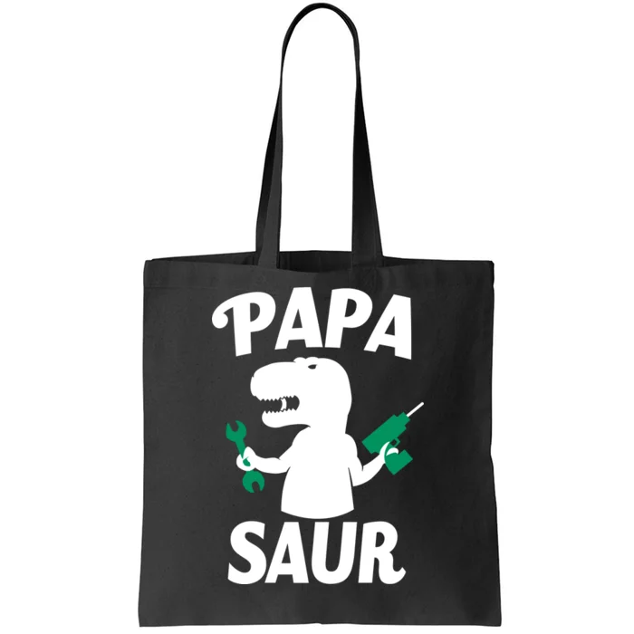 Papa Saur Fix Things Tote Bag