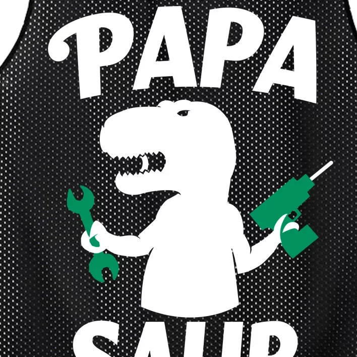 Papa Saur Fix Things Mesh Reversible Basketball Jersey Tank