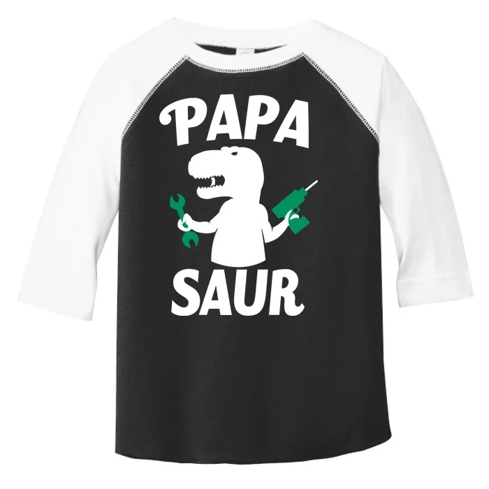 Papa Saur Fix Things Toddler Fine Jersey T-Shirt