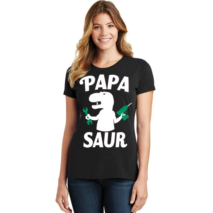 Papa Saur Fix Things Women's T-Shirt