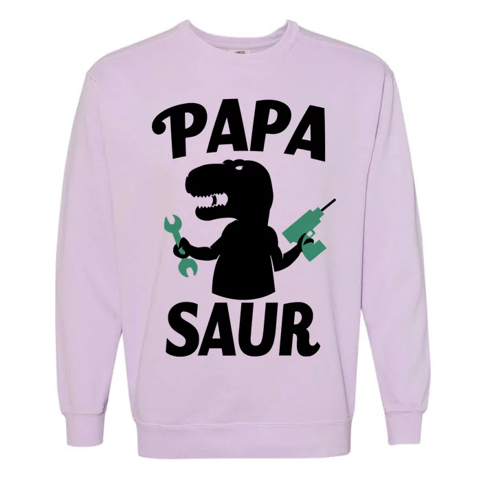 Papa Saur Fix Things Garment-Dyed Sweatshirt