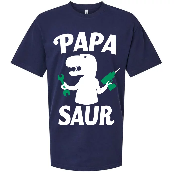 Papa Saur Fix Things Sueded Cloud Jersey T-Shirt