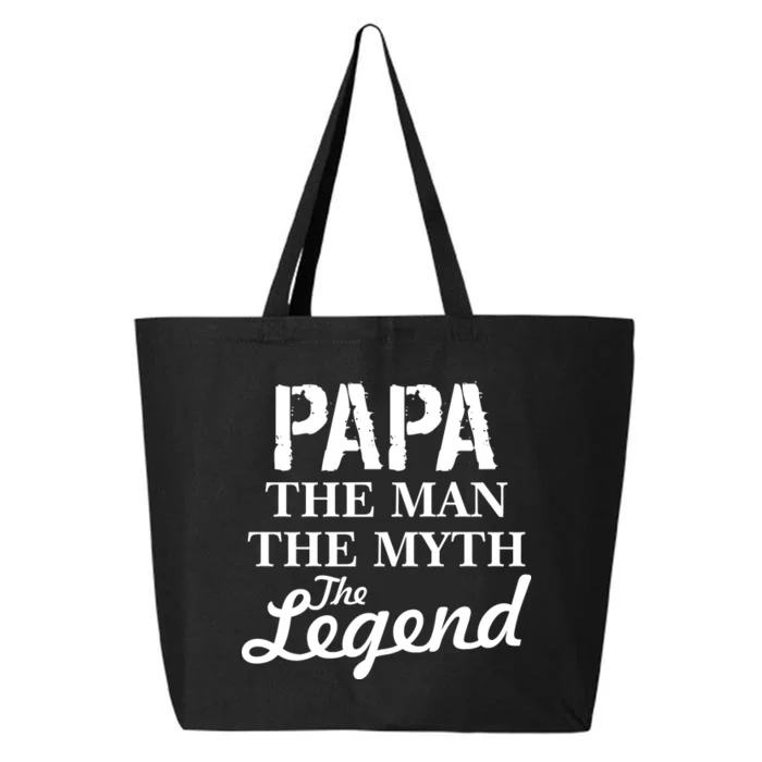 Papa The Man Myth Legend 25L Jumbo Tote