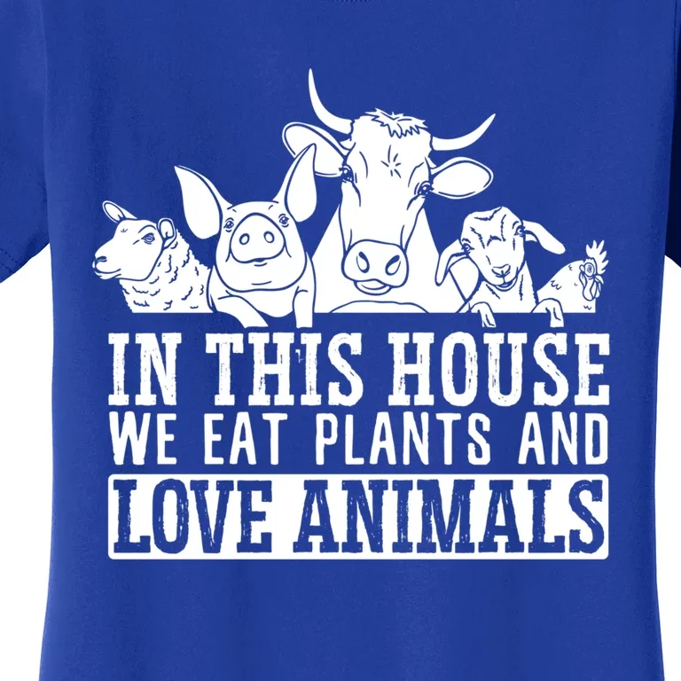 Plant Animal Rights Veganism Vegetarian Gift Women's T-Shirt