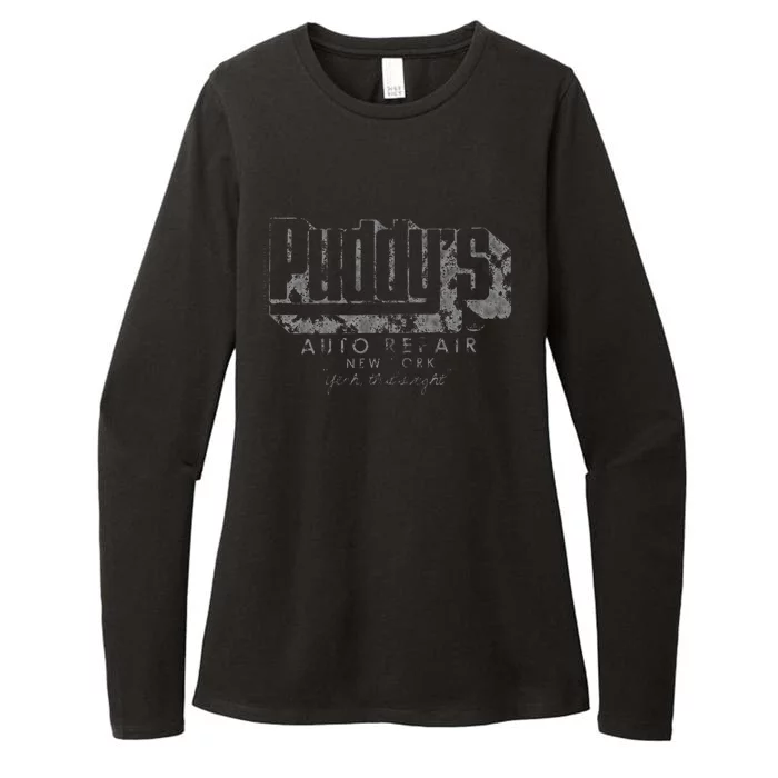 Puddys Auto Repair Womens CVC Long Sleeve Shirt