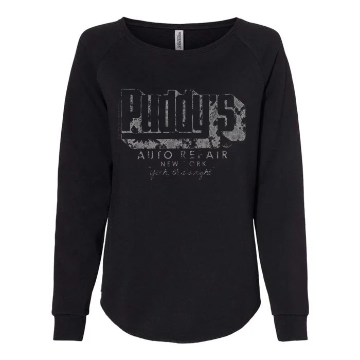 Puddys Auto Repair Womens California Wash Sweatshirt