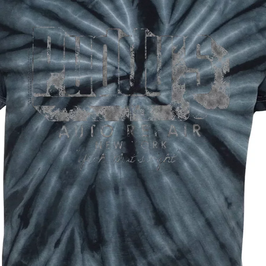 Puddys Auto Repair Kids Tie-Dye T-Shirt