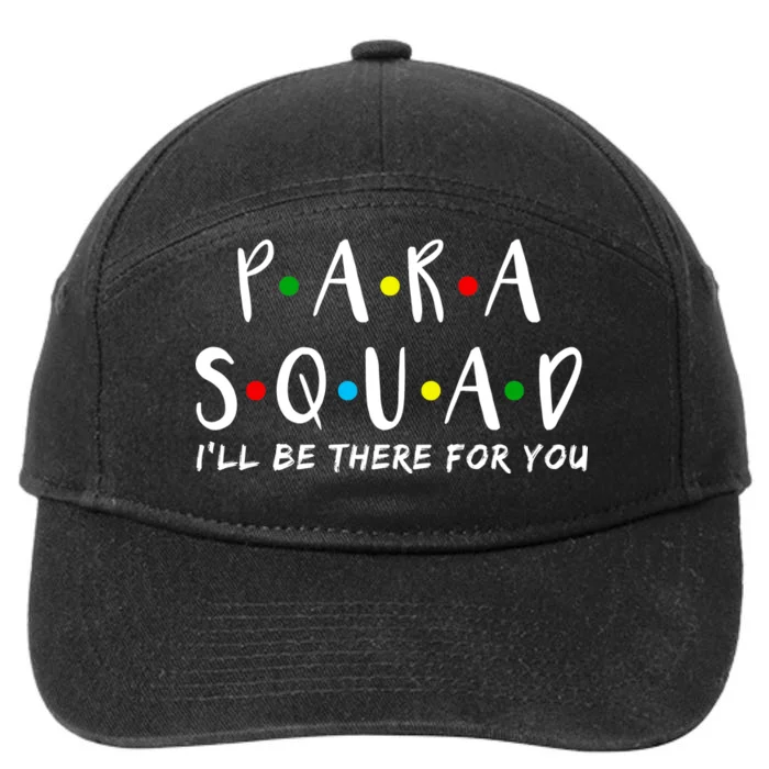 Para Squad I'll Be There For You 7-Panel Snapback Hat