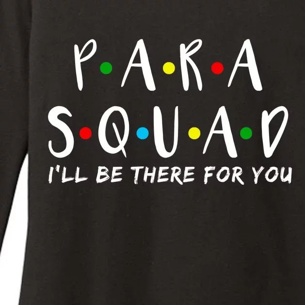 Para Squad I'll Be There For You Womens CVC Long Sleeve Shirt