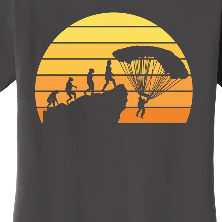 Parachuting Evolution Women's T-Shirt