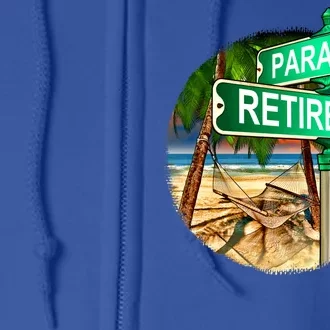 Paradise Dr Retirement Ln Full Zip Hoodie