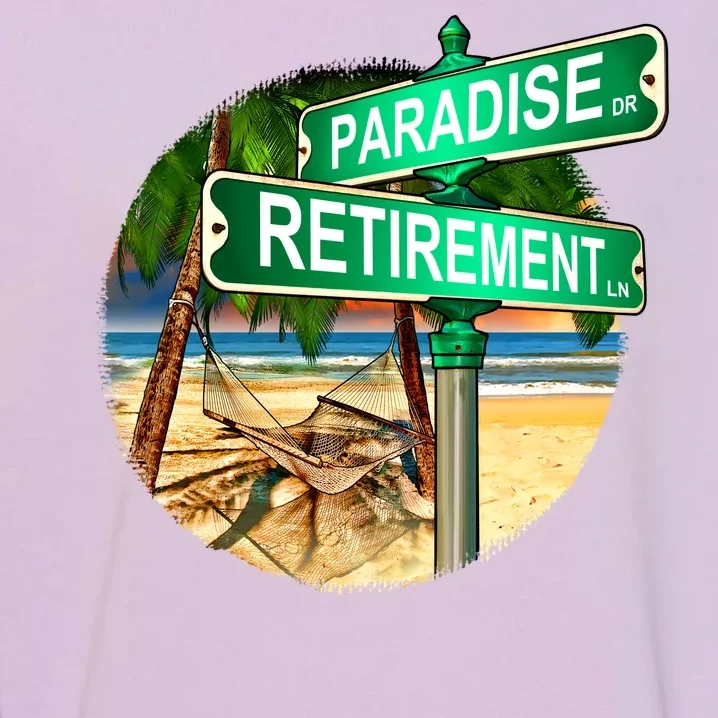 Paradise Dr Retirement Ln Garment-Dyed Sweatshirt