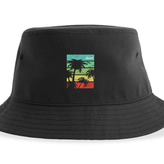 Paradise In Hawaii Sustainable Bucket Hat