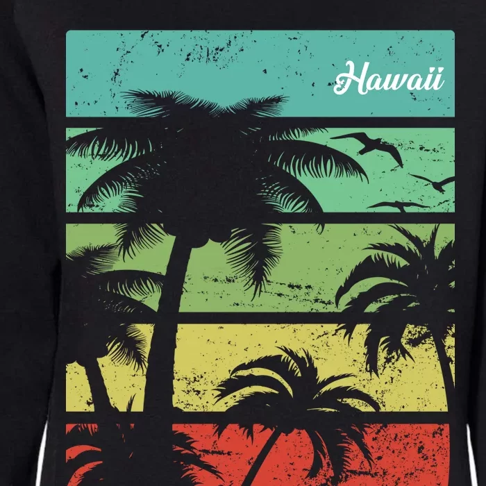 Paradise In Hawaii Womens California Wash Sweatshirt