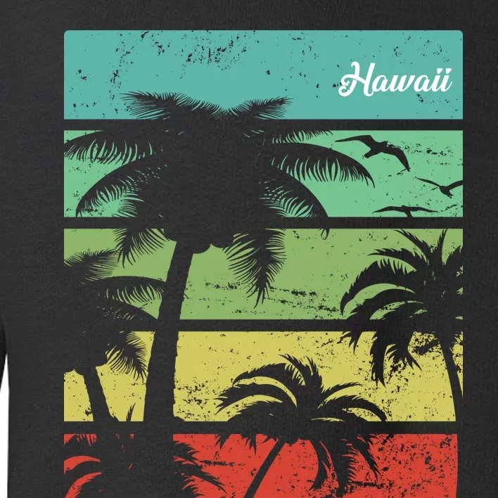 Paradise In Hawaii Toddler Sweatshirt