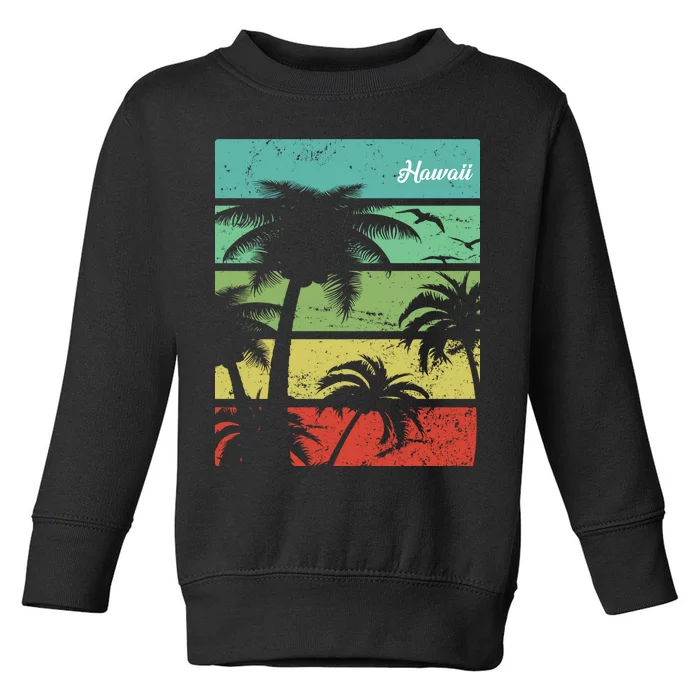 Paradise In Hawaii Toddler Sweatshirt