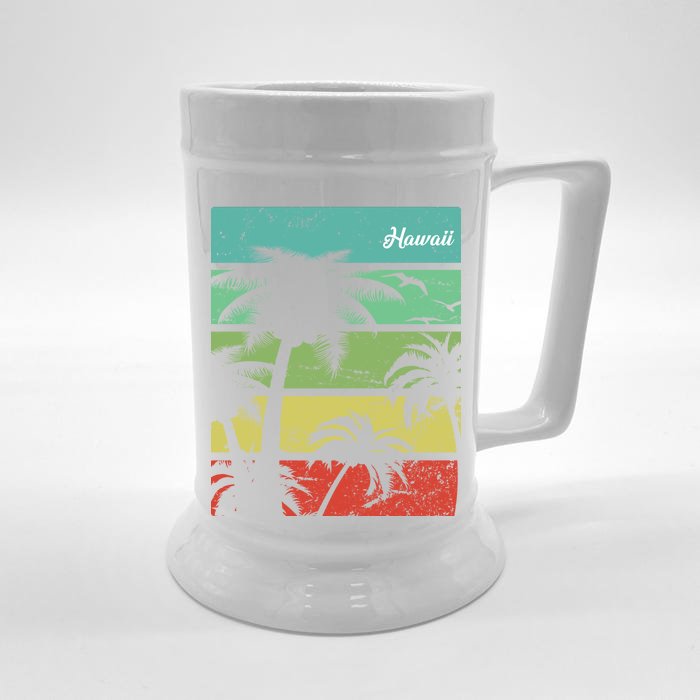 Paradise In Hawaii Front & Back Beer Stein