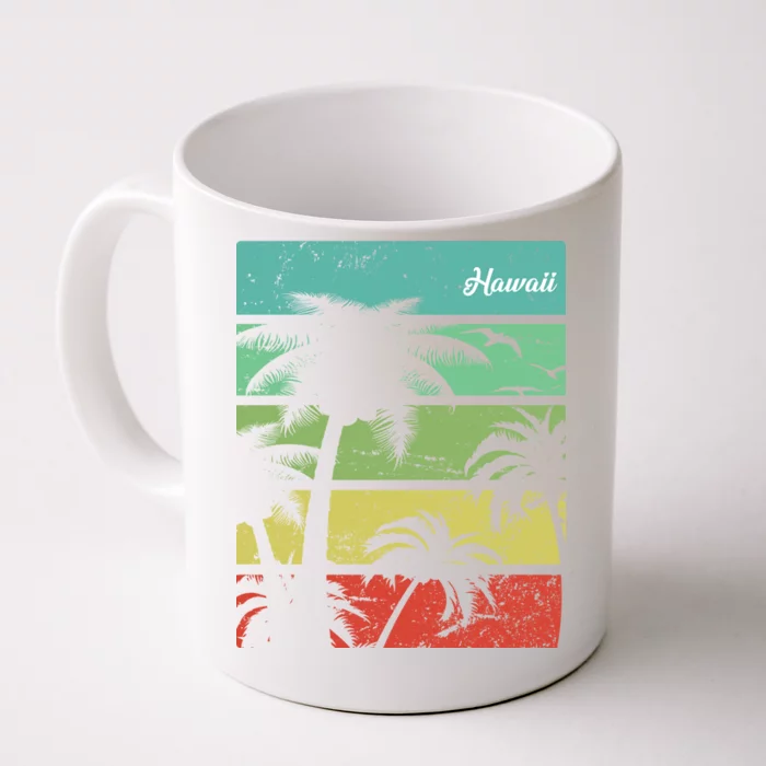 Paradise In Hawaii Front & Back Coffee Mug