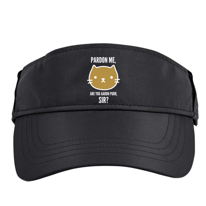 Pardon Me Are You Aaron Purr, Sir? Adult Drive Performance Visor