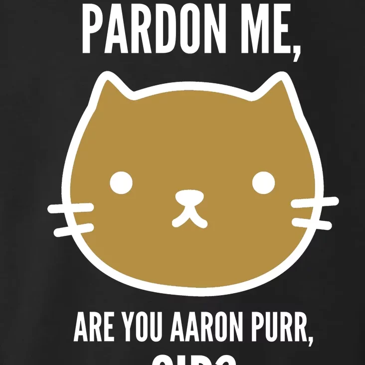 Pardon Me Are You Aaron Purr, Sir? Toddler Hoodie