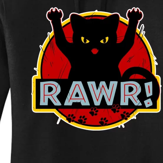 Parody Cat Rawr Logo Women's Pullover Hoodie