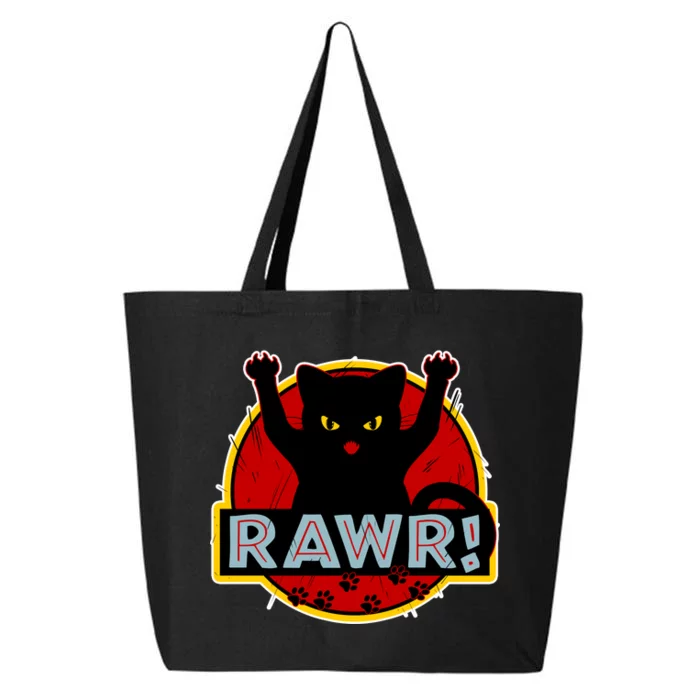 Parody Cat Rawr Logo 25L Jumbo Tote