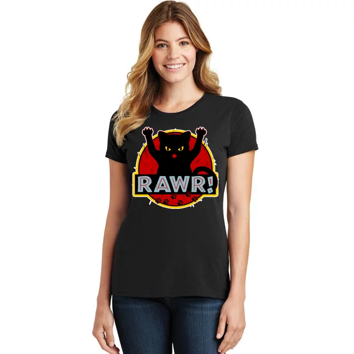 Parody Cat Rawr Logo Women's T-Shirt