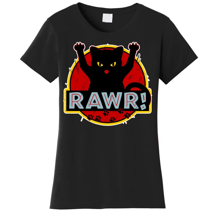 Parody Cat Rawr Logo Women's T-Shirt