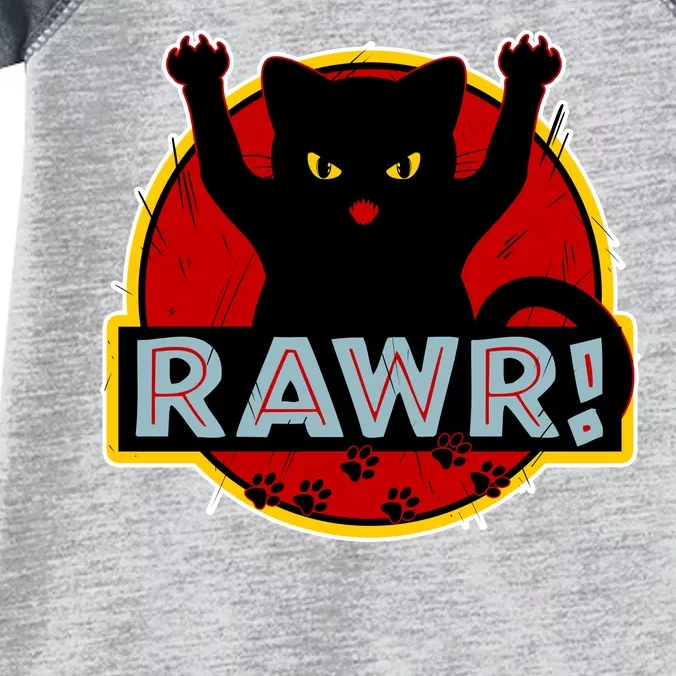 Parody Cat Rawr Logo Infant Baby Jersey Bodysuit