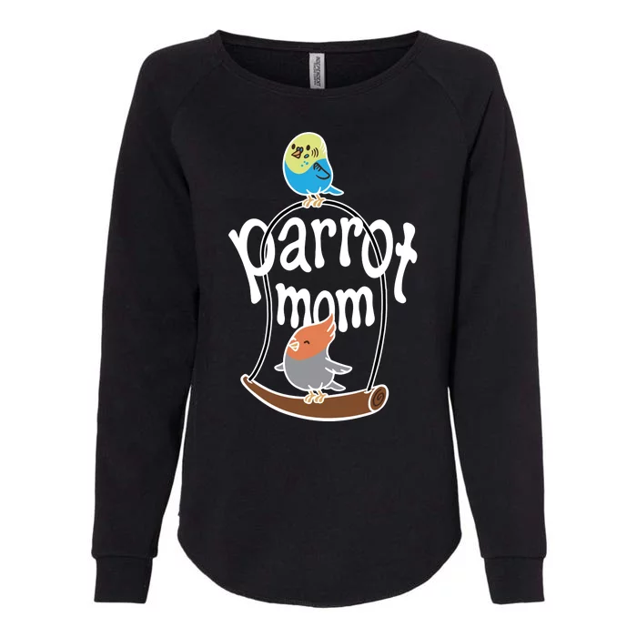 Parrot Mom Womens California Wash Sweatshirt