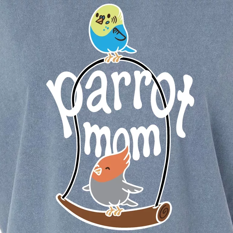 Parrot Mom Garment-Dyed Women's Muscle Tee