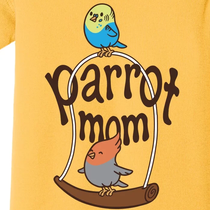 Parrot Mom Baby Bodysuit