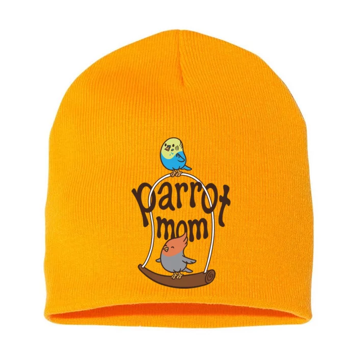 Parrot Mom Short Acrylic Beanie