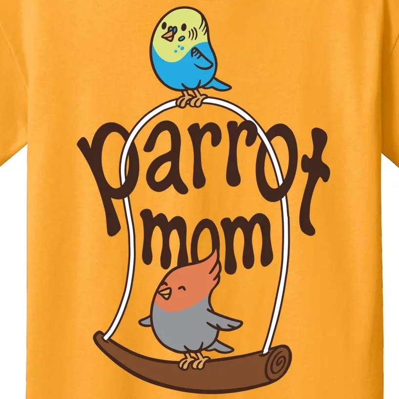 Parrot Mom Kids T-Shirt