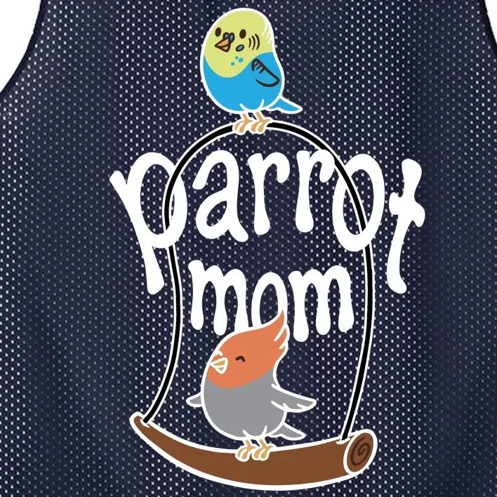 Parrot Mom Mesh Reversible Basketball Jersey Tank