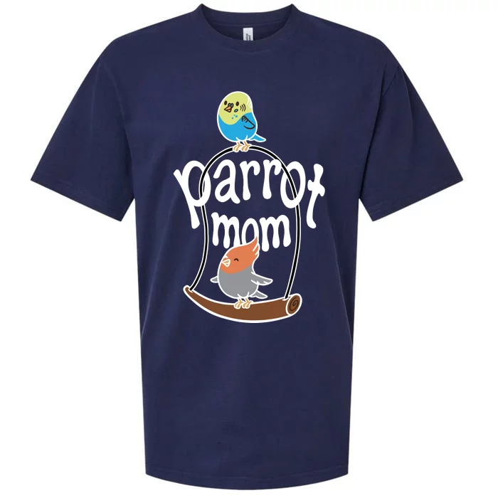 Parrot Mom Sueded Cloud Jersey T-Shirt