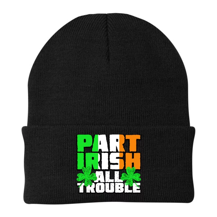 Part Irish All Trouble Knit Cap Winter Beanie